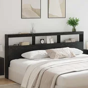 Uzglavlje Crni hrast 220 x 17 x 102 cm Konstruirano drvo