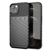 Silikonski ovitek Tunder Armor za iPhone 14 6.1 - črn