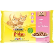 FRISKIES Cat sos Junior Piletina 4x85g
