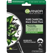 GARNIER Skin Naturals Tissue Maska za lice Pure Charcoal