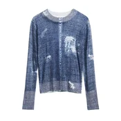 Desigual Pulover modra