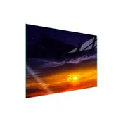 shumee Steklena zaščitna plošča za štedilnik 70x52 Sun