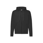 Majica FOL DR s kapuco in zadrgo Hooded črna L