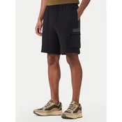 Napapijri Športne kratke hlače N-Box Logo Cargo NP0A4I59 Črna Regular Fit