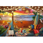 Ravensburger Puzzle Cozy places: Beach Cabana XXL 500 kosov