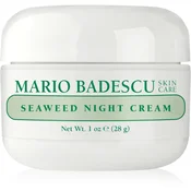 Mario Badescu Seaweed Night Cream nočna vlažilna krema z minerali 28 g