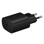 Samsung BULK EP-TA800 Brzi kucni punjac, 25W, Type C, Bez kabla, Crni