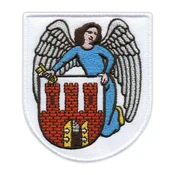 shumee Našitek grba mesta Torun - magnetna podlaga - vezen našitek/značka/emblem