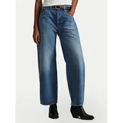 Polo Ralph Lauren Jeans hlače 211969380001 Modra Wide Leg