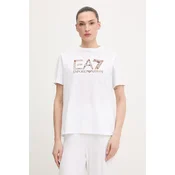 Bombažna kratka majica EA7 Emporio Armani