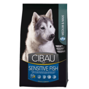 CIBAU Sensitive Medium & Maxi Adult Hrana za pse, Ukus ribe, 12kg