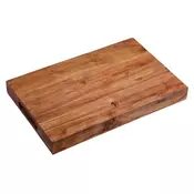 Chopping board, acacia wood, 38.5 x 25 cm, 4 cm thick - Kesper