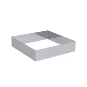Pastry mold, 20 x 20 cm, stainless steel - de Buyer