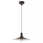 Eglo 49456 - Luster na sajli STOCKBURY 1xE27/60W/230V O 36 cm