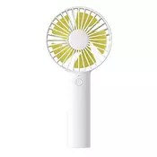Premium ventilator JisuLife Life1 Plus prenosni, Type-C, 3 hitrosti, 2000mAh - bel