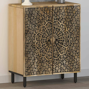 Bocni ormaric 60 x 33 x 75 cm od masivnog drva manga