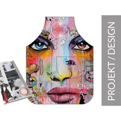 Carmani LOUI JOVER ZAŠČITNI KUHINJSKI PREDPASNIK, OBLIKOVANJE, UMETNOST, MODA ZA KUHINJO