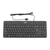 Tastatura Genius LUXEMATE 110, SRB, Bez numericke tastature, Mini, Crna