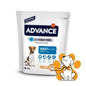 Advance adult mini, od 8 meseci do 8 godina 800g, Piletina & Pirinac, Male rase