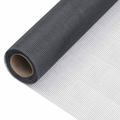Greatstore Mreža iz steklenih vlaken 112x500 cm siva