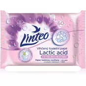 Linteo Wet Toilet Paper vlažilni toaletni papir z mlečno kislino 60 kos