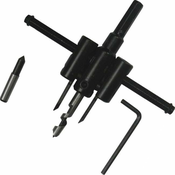 GEKO Nastavljiv ugrezni sveder za les, mavčne plošče 30-120 mm G30005