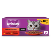 Whiskas vrečke, Classic Selection v soku, 48 x 85 g