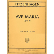 FITZENHAGEN:AVE MARIA OP.41 FOR 4 CELLOS