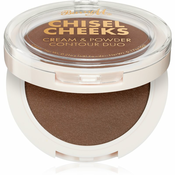 Barry M Chisel Cheeks paleta za konturiranje duo Medium 11 g