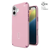 shumee Ovitek Speck Presidio2 Pro ClickLock & MagSafe - iPhone 16 Plus (roza/borovnica/bela)
