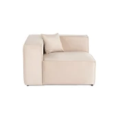 Atelier del Sofa Fotelja Lora L1 108x65x110cm Krem