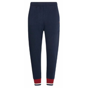 Ženske trenirke Tommy Hilfiger Relaxed Global Stripe Pant - desert sky