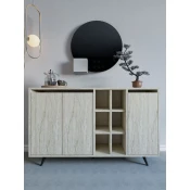 Hanah Home Konzolni sto Seria, 140x86x40 cm, Bež