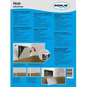 AQUALINE Magnetna Inšpekcijska Vratca za Ploščice 250x330 mm