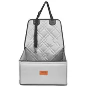 VEVOR Avto sedež za psa 45x45x24 cm siva