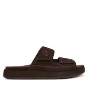 TIMBERLAND Nizki natikači  temno rjava