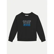 Calvin Klein Jeans Jopa IB0IB02376 Črna Relaxed Fit