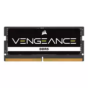 Corsair Vengeance CMSX16GX5M1A5600C48 memory module 16 GB 1 x 16 GB DDR5 262-pin SO-DIMM