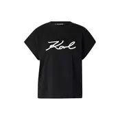 Karl Lagerfeld Majica črna/bela