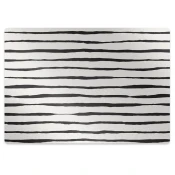 Decormat Podloga za stol Black lines 140x100 cm 15 cm