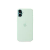 iPhone 16 Plus Silicone Case sa MagSafe-om – Aquamarine