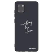 Silikonski črni ovitek za Samsung Galaxy Note 10 Lite N770F - Everything is a choice