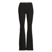 Levis za ženske. A3410-0070 Kavbojke 726 High Rise Flare black (30/32), Črna, Priložnostno, Bombaž
