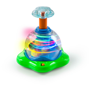 BRIGHT STARTS Glazbena igračka light Press & Glow Spinner 6m +