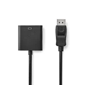 DisplayPort to DVI-I Adapter | DP M – DVI-I Ž | 0.20 m | Box Pack | NEDIS