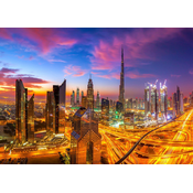 Enjoy - Puzzle Jutro nad središčem Dubaja - 1 000 kosov