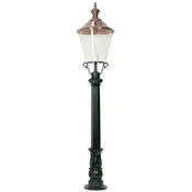 Casa Padrino Art Nouveau garden floor lamp green/copper A� 29 x H. 150 cm - Garden lantern - Garden lamp - Nostalgic garden lighting - Nostalgic garden lights