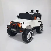 Deciji automobil na akumulator - Jeep 4x4 - Beli