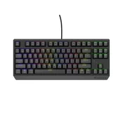 Genesis Gaming Keyboard THOR 230/TKL/RGB/Outemu Red/Wireless USB + Bluetooth/US layout/Black