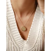 Hey Happiness Verižica Flower of Life zlata